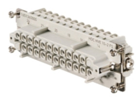 Socket contact insert, 8, 12 pole, equipped, tension clamp connection, with PE contact, 1967260000