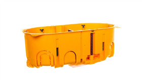 Puszka 60Mm P/T Regips 60Mm 142X 50Mm Żółty Batibox 080052