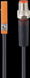 Cylinder sensor, with GMR cell, flush mounting, flush, 1 Form A (N/O), 30 V (DC), 100 mA, MK5105