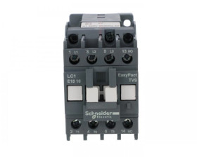 Stycznik mocy Easy TeSys Control AC-3, 18A, 3P (1NO), cewka 230V, 50/60Hz LC1E1810P7