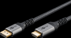 65269 DP 1.2 to HDMI A plug, 4K@60Hz, 2.0 m