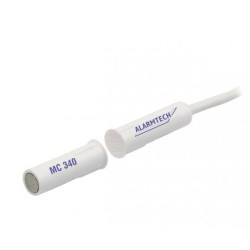 ALARMTECH MC 340 BL Czujka magnetyczna wpuszczana w plastikowej obudowie Grade 2