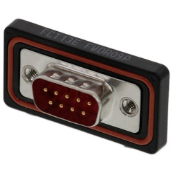 Molex 1731100004 FCT D-sub Male 9 Pins Solder Gold Waterproof Frame