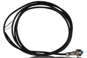 Czujnik zbliżeniowy M8 Indukcyjny 2 mm SICK Wpuszczany 10 → 30 V DC długość 43mm Gwintowany