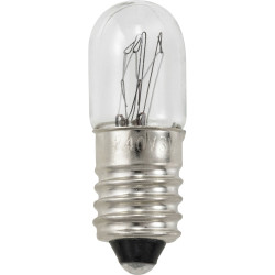 TRU COMPONENTS TC-12842712 Small tube bulb 240V 3W E10 Warm white Tubular