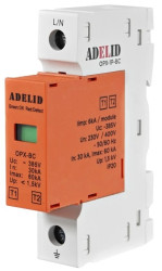 Ogranicznik przepięć T1+T2 1P 1,5kV 6kA OPX-1P-B+C