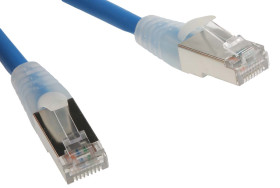 Kabel Ethernet Cat6 długość 5m Z zakończeniem RS PRO LSZH średnica 6mm