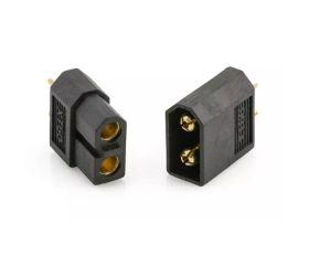 Złącza wysoko-prądowe XT60 (wtyk + gniazdo) czarne