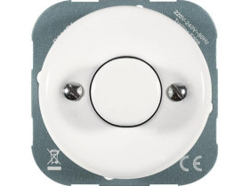 Ściemniacz oświetlenia LED Retro ceramic, max. 300W (150W LED), biały