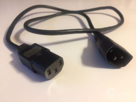 KABEL ZASILAJĄCY 2,00m PROSTY-PROSTY PRZEDŁUŻACZ GNIAZDO-WTYK (KABPC15GNWT)