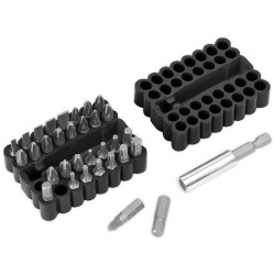 Sealey AK110 Bit &amp; Magnetic Adaptor Set 33pc