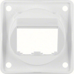 Integro Flow Płytka nośna podwójna do modułów BTR-/E-DAT biały połysk 845582509