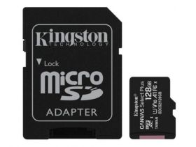 PAMIEC SDHC MICRO 128GB UHS-1 KINGSTON+A
