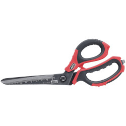 4K5 Tools 600.501A All-purpose Scissors Left/Right-Handed Black/Red