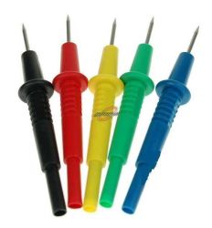 KOŃCÓWKA POMIAROWA IGŁA 2mm 105 mm GNIAZDO BANAN 4mm NIEBIES