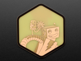 Adafruit PCB Coaster - Cappy + Adabot [discontinued]