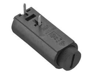 Oprawa bezpiecznikowa montowana w tablicach Montaż panelowy rozmiar: 5 x 20mm 10A 250V ac Lutowie Wurth Elektronik