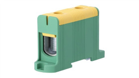 Blok Rozdzielczy - Odgałęźny 1 - Polowy 35-150Mm2 Żółty Montaż Płaski...