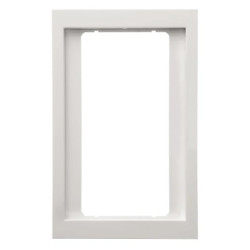 KNX K.1 Ramka z dużym wycięciem śnieżnobiała 13097009