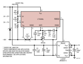 Negative Voltage Hot Swap Controller
