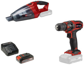 Einhell TC-CD 18/35+TE-VC 18 (1x2,5Ah) 4326596 Zestaw narzędzi na narzędzia akumulatorowe