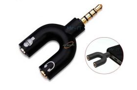 ROZGAŁĘŹNIK AUDIO TYP U SŁUCHAWKI MIKROFON 3.5 4pol