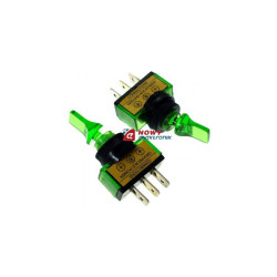Przełącznik ASW 14D zielony lizak