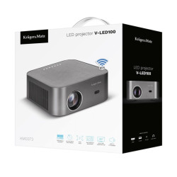 Projektor telewizyjny LED FullHD Kruger&Matz V-LED100 Android HDMI/WiFi/Bluetooth / KM0373