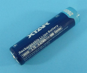 2600mAh 3,7V Li-ION ZABEZP.XTAR