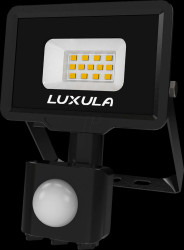 LX400124 LED floodlight, 10 W, 4000 K, 1000 lm, IP65, motion detector