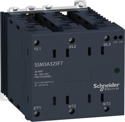 Przekaźnik półprzewodnikowy Schneider Electric 25 A, montaż na szynie DIN Harmony Relay SSM3