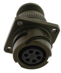 Złącze 6-pinowe Żeński Amphenol Limited Żeński Montaż ścienny MIL-DTL-5015 rozmiar 14S