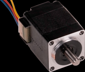 NEMA08-03 STEPPER MOTOR, NEMA 08, 1.8 °, 0.6 A, 4.26 V.