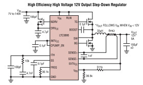 150V Low I, Synchronous Step-Down DC/DC Controller