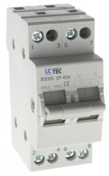 Przełącznik modułowy sieć-agregat agregat-sieć 1-0-2 I-0-II 2P 40A 400V BX9G