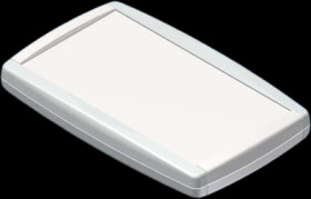 ABS enclosure, (L x W x H) 155 x 96 x 20.2 mm, light gray/white (RAL 9002), IP54, TN-11.30
