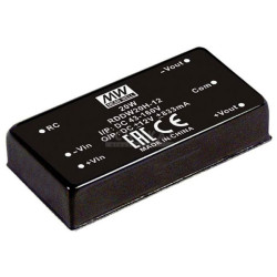 Mean Well RDDW20H-12 DC-DC converter 1.833 A 20 W dual output 1 pc