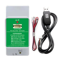 Peacefair PZIOT-E02 AC Jednofazowy licznik na szynę DIN WiFi Miernik energii Miernik mocy Elektryczny watomierz Tasmota ESPHome