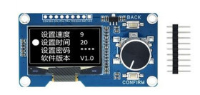 WYŚWIETLACZ OLED 1,3 CALA BIAŁY Z ENKODEREM I PRZYCISKAMI (ARD-OLED13-ENK)