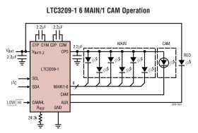 600mA Main/Camera LED Controller