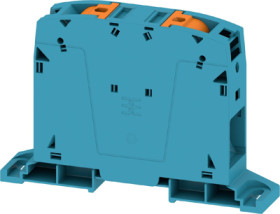 Through terminal block, push-in connection, 95 mm², 232 A, 8 kV, blue, 2694160000