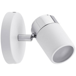 Paulmann 66710 Zyli Bathroom Wall Light 10W IP44 GU10 White Chrome