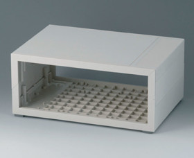 ABS enclosure, (L x W x H) 260 x 185 x 124 mm, gray white (RAL 9002), IP40, B2211207