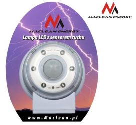 LAMPA LED Z SENSOREM RUCHU MCE