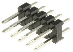 Złącze szpilkowe 10-pinowe M20 raster: 2.54 mm Prosty 2-rzędowe HARWIN Otwór przelotowy Bez osłony