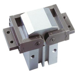 Chwytak pneumatyczny, palce: 2, Podwójna, Rc 1/8, Kąt, 0,7 MPa