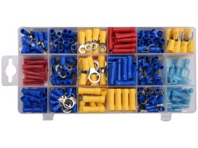 Zestaw konektorów i złączy elektrycznych mix 360 sztuk