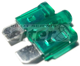 Bezpiecznik samochodowy UNI 30A + LED