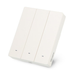 Sonoff M5-3C-80W - inteligentny włącznik ścienny WiFi/Matter - 3-kanałowy - biały
