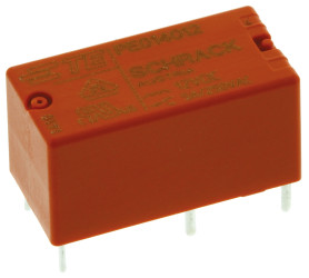 Przekaźnik mocy 12V dc SPDT TE Connectivity, montaż PCB 685Ω Otwór przezierny